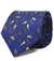 Gravata Twill Azul Marinho Musica