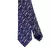 Gravata Slim Twill Fiori Azul Marinho - comprar online