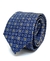 Gravata Slim Twill Traini Azul