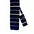 Gravata Tricot Azul Marinho Listras - comprar online