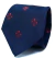 Gravata Azul Marinho Giglio Vermelho - comprar online