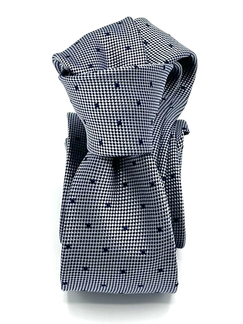 Gravata Slim Celeste Poá - comprar online