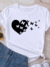 Remera (MODAL) Mariposas Volando de Corazón (Mujer)