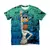 Camisa Anime OP - Nami X Dryfit - Verde - comprar online