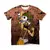 Camisa Anime OP - Usopp X Dryfit - Marrom - comprar online