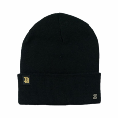Gorro Tejido Doble (Negro)