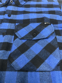 Leñadora Damero (Azul & Negra) - 38 Special