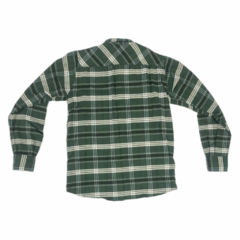 Leñadora Cuadros (Verde & Blanca) - comprar online