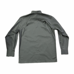 Camisa Worker, Manga Larga (Gris Acero) - comprar online