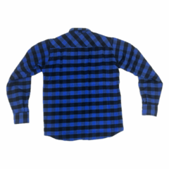 Leñadora Damero (Azul & Negra) - comprar online