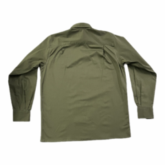 Camisa Worker, Manga Larga (Verde Oliva) - comprar online