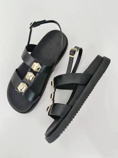 Sandalia Tulum Negra en internet