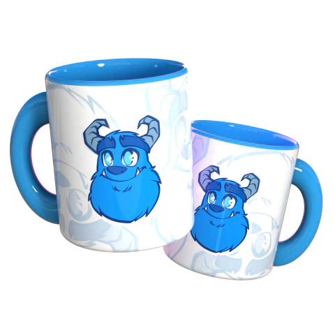 Caneca Azul - Sully ( James Sullivan ) ( Monstros SA - Filme )