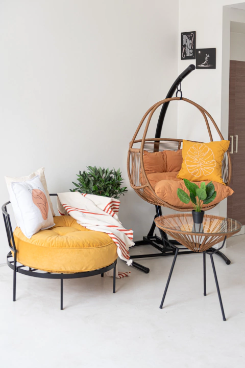 Living Camastro + Hamaca Tailandesa y Mesa