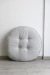 Almohadon Puff de Rustico tapicero GRIS en internet