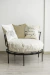 Almohadon PUFF de Tela de exterior NATURAL