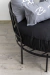 Almohadon Puff Lienzo Negro - ESPACIO 682