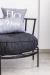 Almohadon Puff Lienzo Negro - tienda online