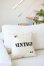 Almohadon De Lienzo 40 Cm x 40 Cm VINTAGE - comprar online