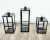 Fanal Farol DE METAL Kit Por 3 Fanales 60 cm + 50 cm + 40 cm De Alto - comprar online