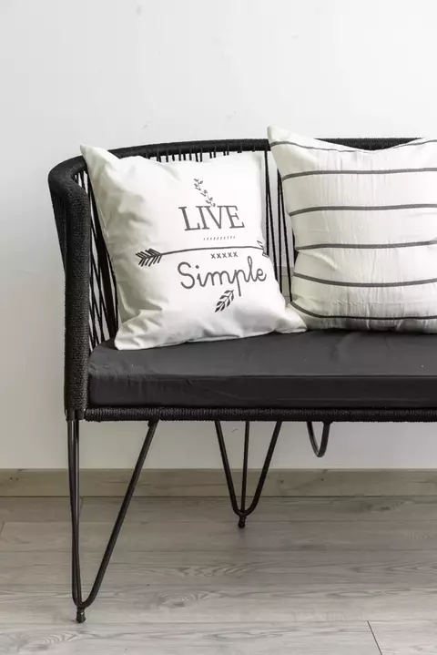 Almohadon triple Sillon Gervasoni NEGRO - comprar online