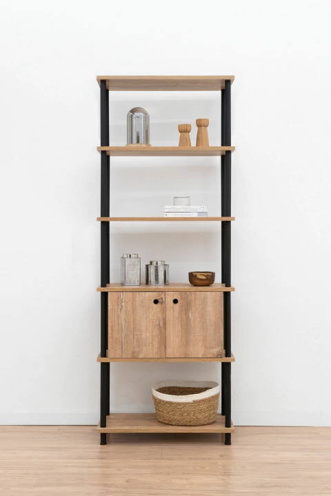 Biblioteca 1 Cuerpo con Puertas - comprar online