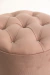 Puff Pana Capitone Rosa vintage