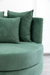 Imagen de Sillón tapizado pana Verde Beneton MOON -