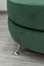 Sillón tapizado pana Verde Beneton MOON - en internet