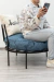 Almohadon Puff exterior Azul - comprar online