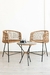 Combo Gervasoni Reducido MARRON~ 2 sillas + 1 mesa con vidrio - tienda online