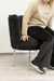 Sillón Pana Negro OSTRA en internet