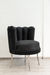 Sillón Pana Negro OSTRA - ESPACIO 682