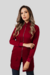 Jaleco Feminino Selene - Bordô