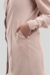 Jaleco Feminino Aura - Rosé - RONDU Work Fashion