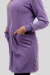 Imagem do Jaleco Feminino Selene - Ametista