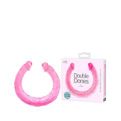 Prótese Duplo 42cm ou 44cm com Veias Salientes - Double Dones - Baile