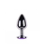 Plug Anal Metal com Pedra Cravejada - Sx