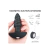 Plug Anal com 9 Modos de Vibração Recarregável e Controle Lovearrow - S-Hande - Secret XShop