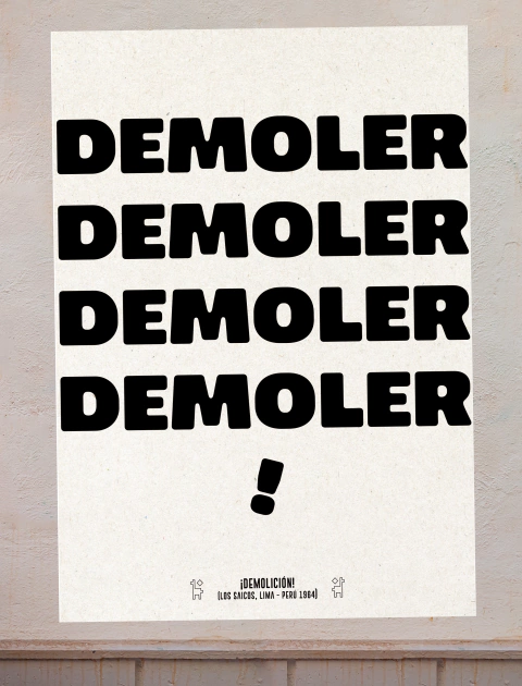 Demolición [Hasta el 25 de octubre]