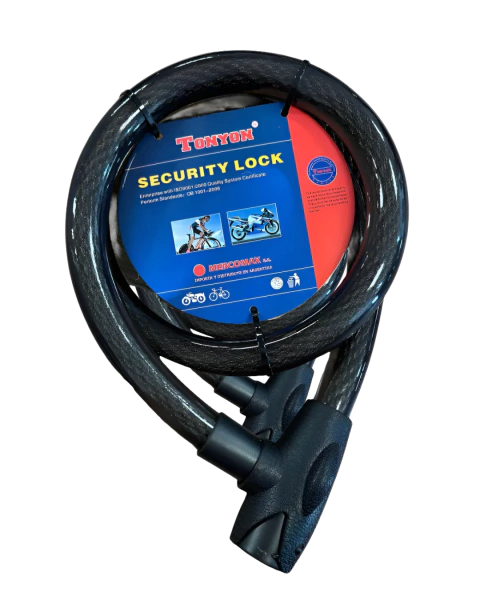 Candado TONYON Moto 25x1500 c/Llave - comprar online