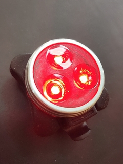 Kit 2 Luces Farol/Baliza triple LED - Recargable USB - Popeye ProBike