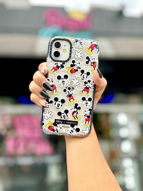 Case Mickey Transparente
