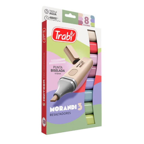 Resaltador x8 - Morandi 3 - Trabi - comprar online