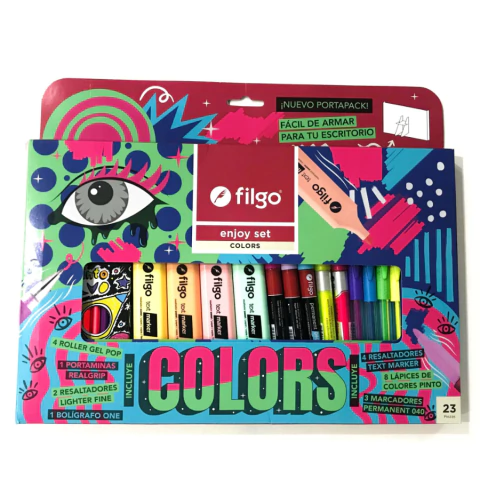 Enjoy Set - Colors - Filgo - comprar online