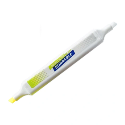 Resaltador borrable amarillo - Sabonis