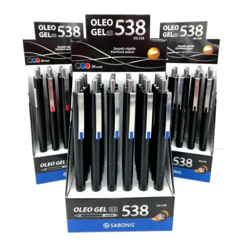 Bolígrafo 538 - Oleo gel - Sabonis