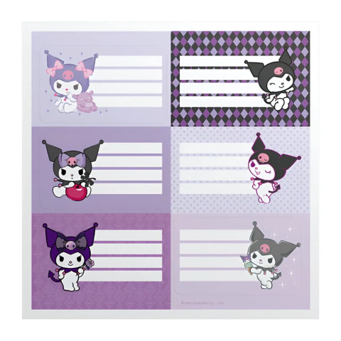 Rotulos - Kuromi - Mooving
