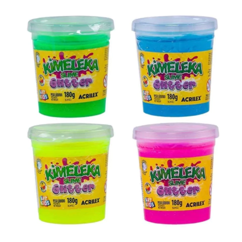Kimeleka Slime - Glitter - Acrilex
