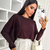 BLUSA ESTILO MORCEGO EM MALHA VISCOLYCRA